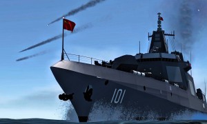 055贴脸核航母让美国网友破防，真没想打你才会离这么近