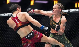 张伟丽不敌舍甫琴科 无缘UFC双量级冠军