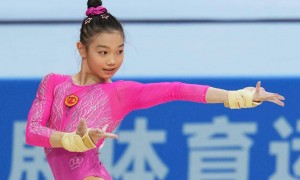 全运体操-10后小将柯沁沁力压众名将 问鼎女子个人全能