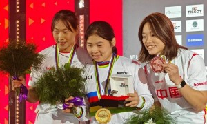 创造历史！中国队包揽小轮车世锦赛女子公园赛前三名